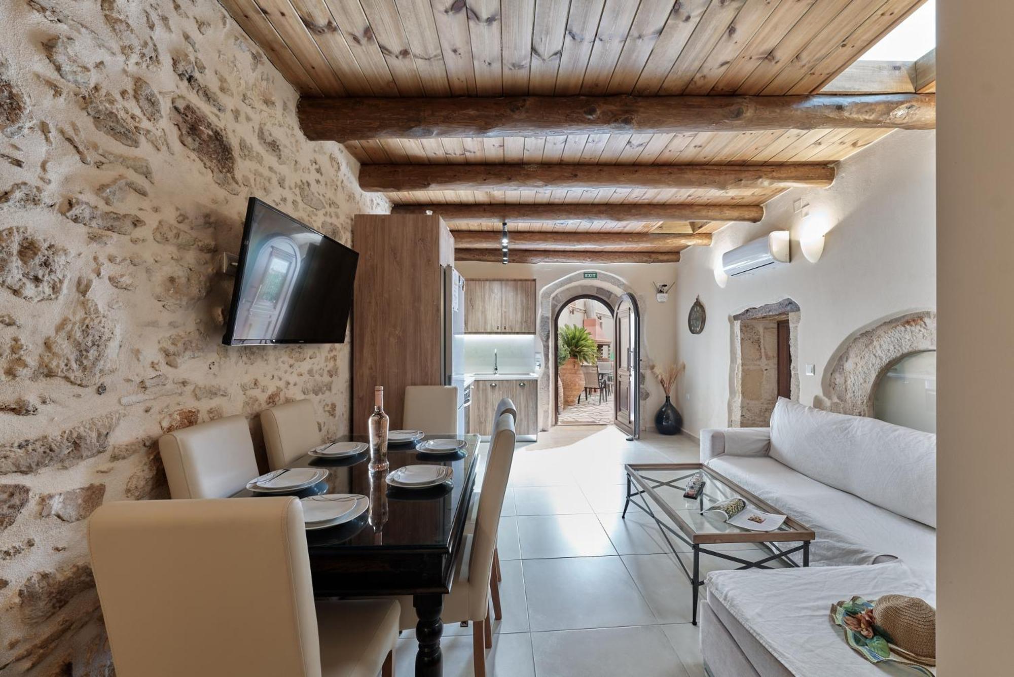 Stone Villa With Swimming Pool-Bbq! Melidhónion Exterior foto