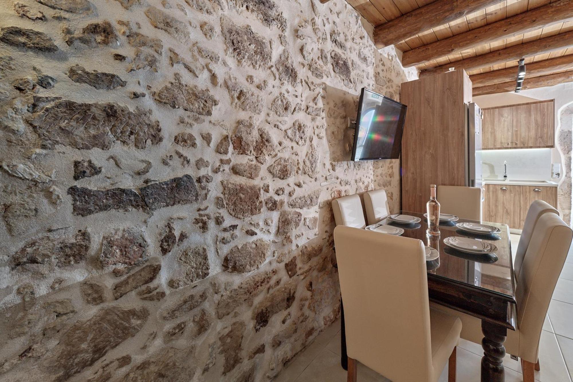 Stone Villa With Swimming Pool-Bbq! Melidhónion Exterior foto